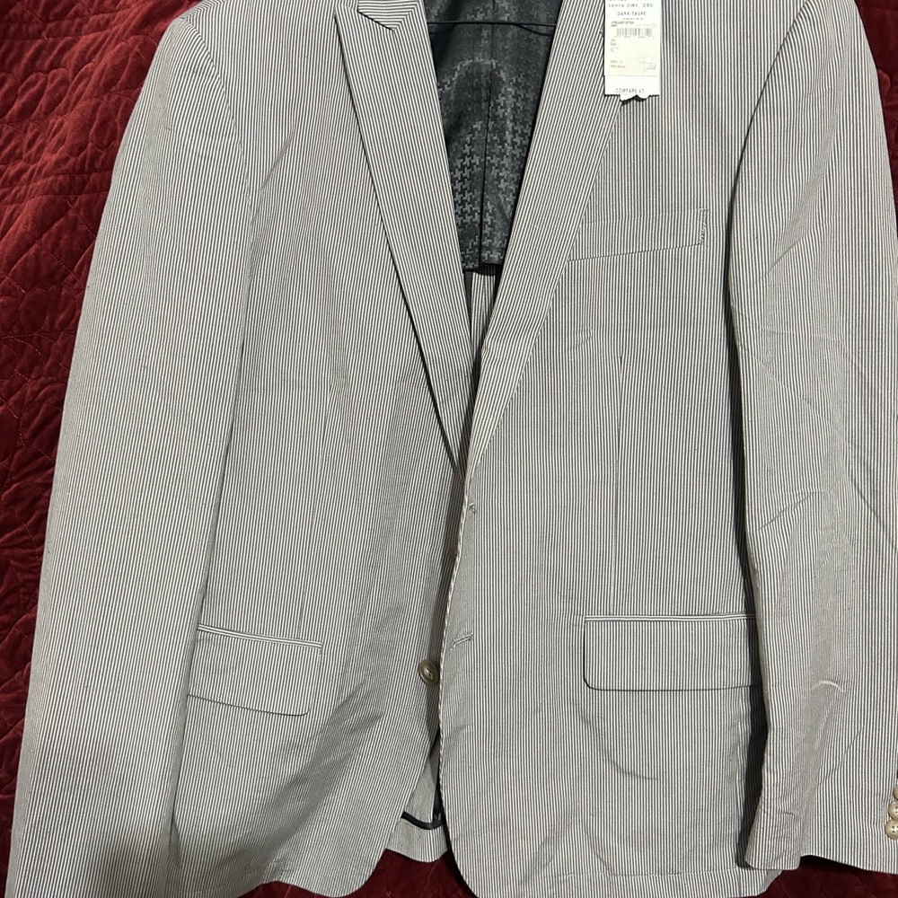 John Varvatos 42R  Sport coat / Jacket; New , Never worn; Taupe color, size 42R